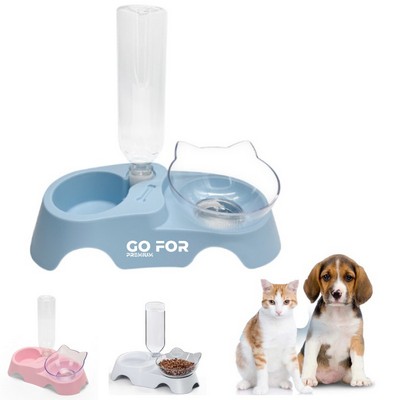Pets Water and Food Bowl Set