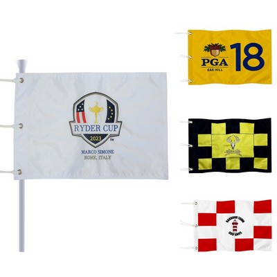 18" x 14" Golf Flag w/ Grommets