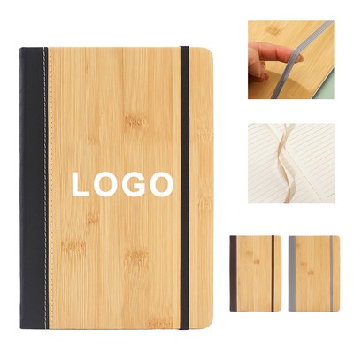 Bamboo Cover Journal Notebook