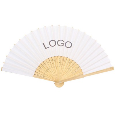 Custom Fancy Bamboo Folding Fans