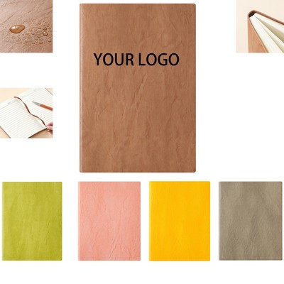 Vintage-Inspired Faux Leather Notebook