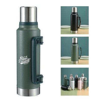 34oz Stainless Steel Vacuum Thermos Bottle