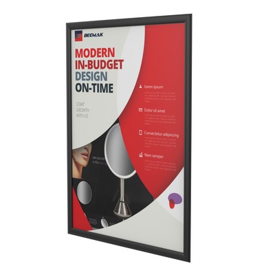 18" x 24" Aluminum Snap Frames, Black