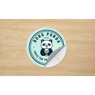 3" x 3" Crack & Peel Stickers - Full Color Print