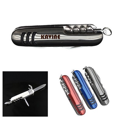 5" 1 Stainsteel Foldable Screwdriver Tool Knife Kits