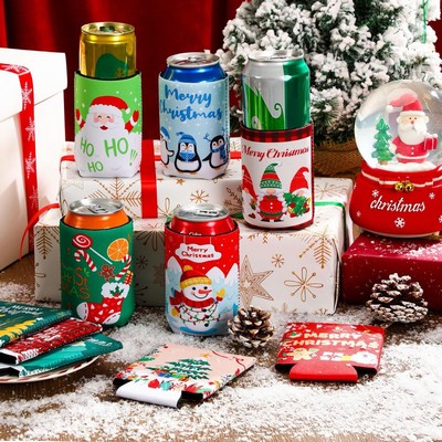 Custom Can Cooler Gift for Christmas