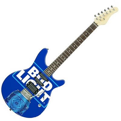 Rockiteer Electric Guitar, Full Size with Custom Graphics