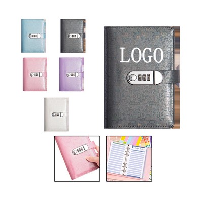Macaron Budget Password Notebook