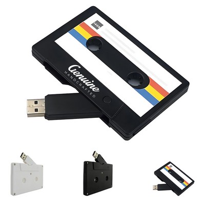 4GB Cassette Tape Usb Flash Drive