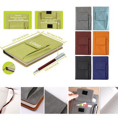 Multi-pocket A5 Notebook