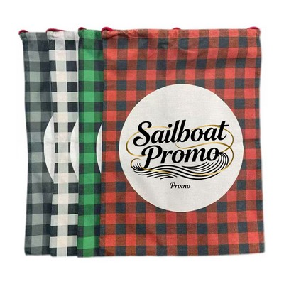 Christmas Plaid Gift Bag