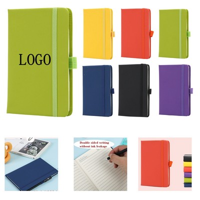 Leather A6 Student Notebook Journal