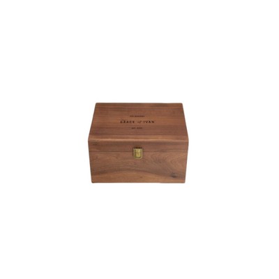 Wood Keepsake Box - By Boat
