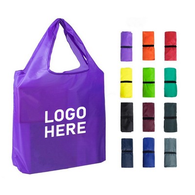 Vibrant Color Foldable Shopping Tote