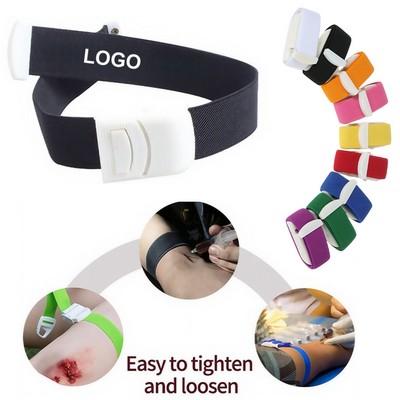 Portable Elastic Tourniquet with Quick Release Buckle