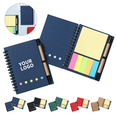 Kraft Paper Cover Spiral Steno Pocket Notebook