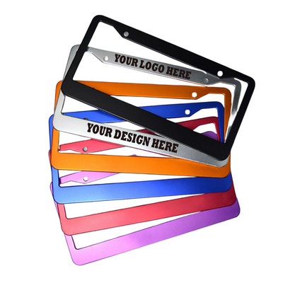 Aluminum Alloy License Plate Frame