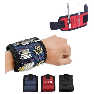 3-Row Magnetic Tool Wristband