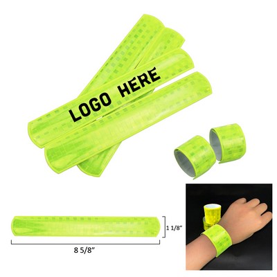 Night Safety Reflective Slap Bracelets
