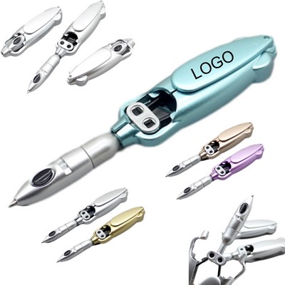 Frog Retractable Ballpoint Pen Custom Promotional Gift