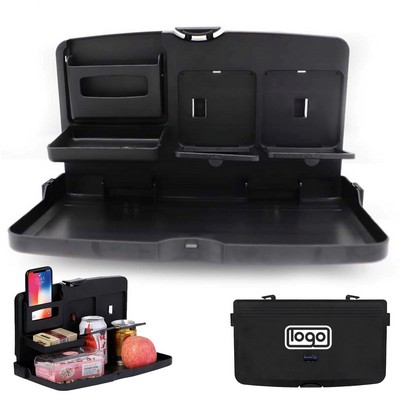 Foldable Car Seat Back Table