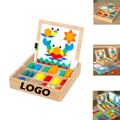 Wooden Tangram Puzzles