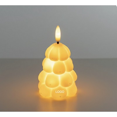 Creative Christmas Tree LED Flameless Candle Light for Holiday Decoration