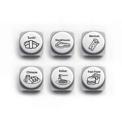 Custom Stainless Steel Dice Funny Gifts