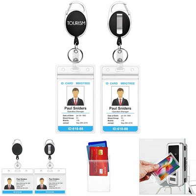 Retractable ID Badge Holder