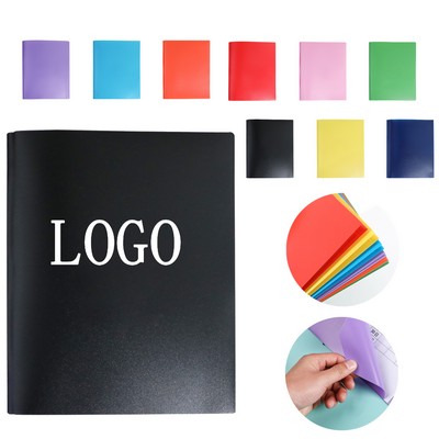 PP Dual-Port Clip Document Folder