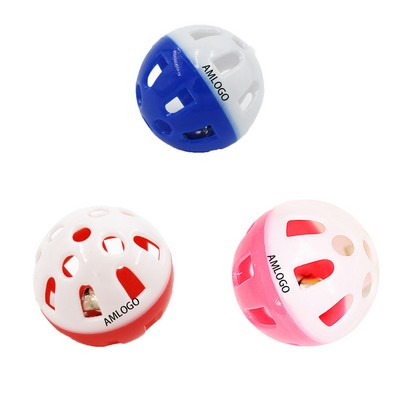 Plastic Bell Balls Cats