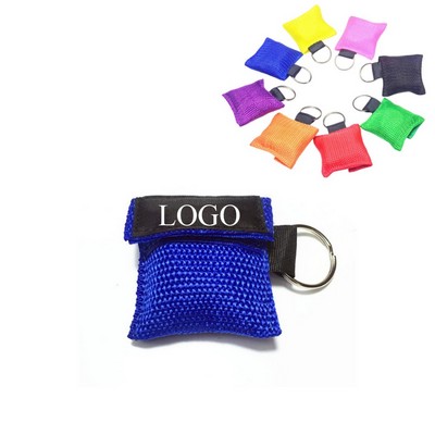 Cpr Face Shield With Keychain