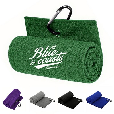 Water Absorption Microfiber Golf Towel