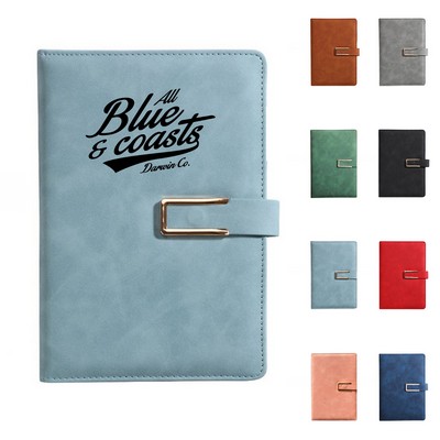 A5 Faux Leather Notebook