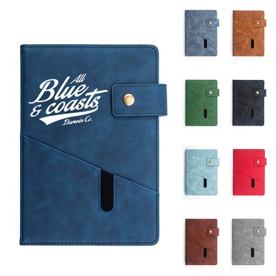 Classic Ruled Leather Notebook