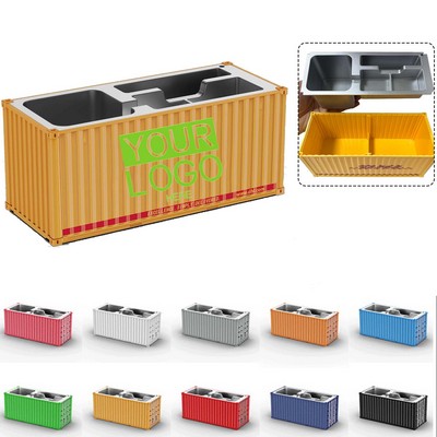 Shipping Container Model Storage Box