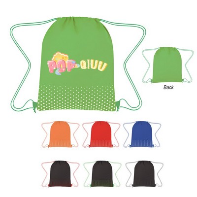 Connect The Dots Non-Woven Drawstring Bag