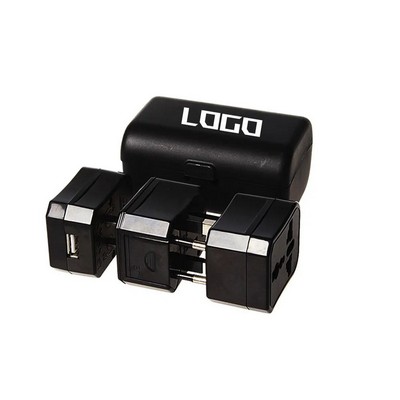 Universal Travel Adapter with USB Port