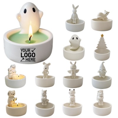 Ceramic Candle Holder Ornament