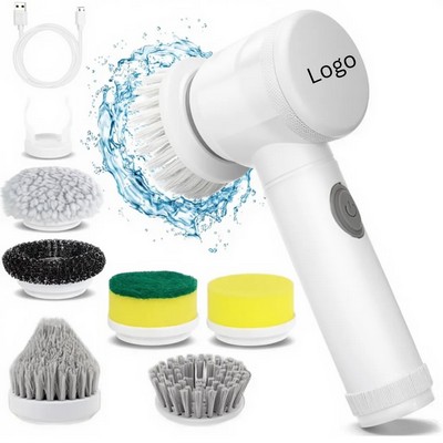 Cordless Rechargeable Electric Spin Scrubber Kit