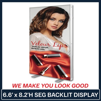 6.6'W x 8.2'H SEG Backlit Display