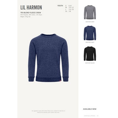 Lil Harmon Youth Crew Neck Sweatshirt