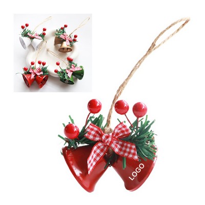 Interesting Christmas Decorative Double Bells