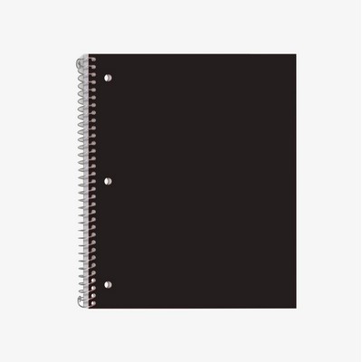 Wide Ruled Subject Spiral Notebook
