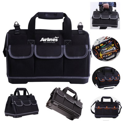 17" Multi-Functional Thick Electrician Tool Bag