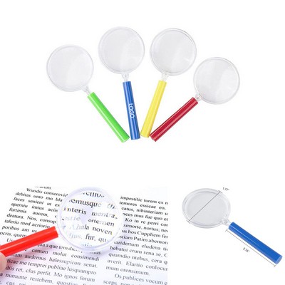 Plastic Handheld Magnifying Glasses 10X