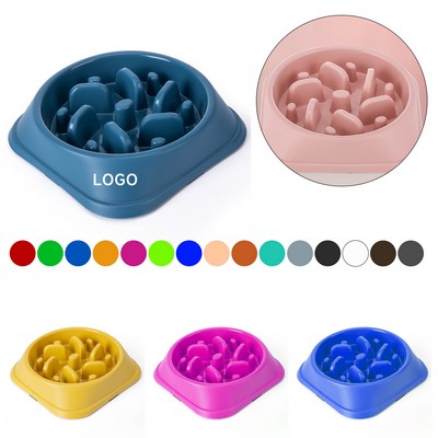 Silicone Slow Feeding Pet Bowl