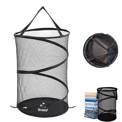 Collapsible Mesh Laundry Hamper