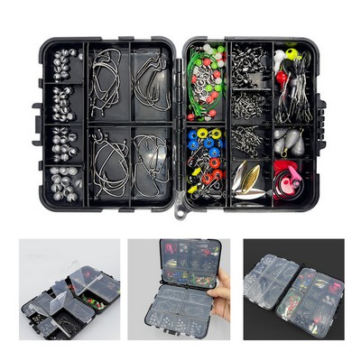 188Pcs Fishing Accessories Kit