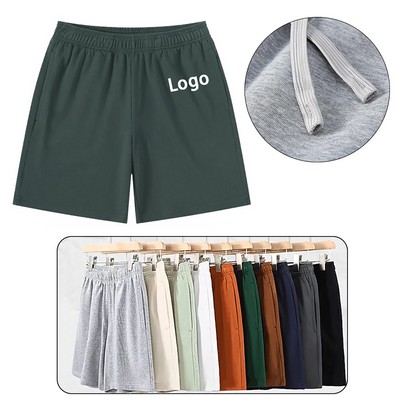 Heavyweight 260g Cotton Shorts for Spring and Summer Wear